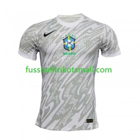 Fußballtrikots Brasilien Copa America Torwart 2024 Kurzarm Heimtrikotsatz kaufen